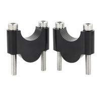 Elevador Manillar Moto 28mm 1 1/8 "Handlebar Riser Bar Mount Risers(Black Riser 30mm)