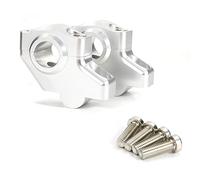 Elevador Manillar Moto 7/8 "Handlebar Risers Montaje de Barra extendida Atrás Movido Desplazamiento(Gloss Silver)