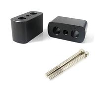 Elevador Manillar Moto Accesorios for Motocicletas Handlebar Risers Monte la Abrazadera(Noir)