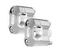 Elevador Manillar Moto Adaptador de elevadores de manillar, abrazadera de manillar de motocicleta for motocicleta todoterreno de 7/8 ", abrazaderas de barra de 22mm y 28mm, 1 par Elevador Manillar Mot