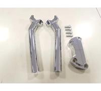 Elevador Manillar Moto Compatible con Dyna para Street | Para Bob /para Softail / Para Sportster Motorcycle Elevadores De Manillar Con Retroceso De 8,5"