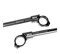 Elevador manillar moto Compatible Con Para ZX4R ZX4RR ZX-4R SE 2023-2024 Manillar Motocicleta 45 Mm Horquilla Ajustable Descenso Placa Para Triple Abrazadera Superior(Black)