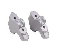 Elevador Manillar Moto para BMW para R1300GS para Adventure R1300 GS R 1300 GS ADV R 1300GS 2025 Abrazadera para Manillar De Motocicleta Accesorio para Manillar Elevador Motocicleta Riser(Silver)