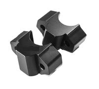 Elevador Manillar Moto para Niken 900 para Niken 850 para Niken GT 2018 2019 Motocicleta 28mm Elevador De Manillar Abrazadera Ajuste De Altura Manillar Adaptador Montaje Motocicleta Riser(Black)