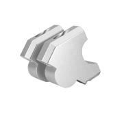 Elevador Manillar Moto para NT1100 1100 NT NT 1100 Lift 2022 Motocicleta con Adaptador Extensión De Abrazadera De Elevador De Manillar Desplazado Altura del Manillar 35 Mm Motocicleta Riser(Silver)
