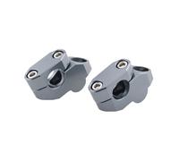 Elevador Manillar Moto para Suzuki para VSTROM para V-Strom 250 para V-Strom 650 para DL650 2 Piezas 7/8" 22 Mm Elevadores Montaje Manillar Desplazamiento Extendido Elevado Motocicleta Riser(Gray)