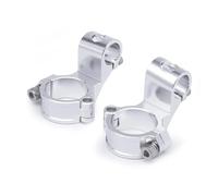 Elevador Manillar Motocicleta Adaptador Manillar de Motocicleta Ajustable con Clip CNC 37, 41, 43, 45, 48, 50 y 51 mm, Manillar Regular/Elevado