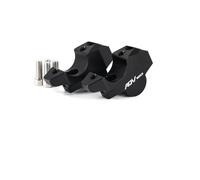 Elevador Manillar Motocicleta para ADV160, ADV150, ADV350 (2017-2023). Kit Abrazadera Montaje Adaptador Reposicionamiento Elevador Adaptador de Altura del Manillar(Negro1)