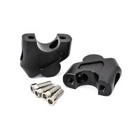 Elevador Manillar Motocicleta para CB500X 2019 2020 CB 500 X Elevador Manillar Motocicleta 28MM Adaptador Extensión Abrazadera Barra Manillar Arrastre Torretas Manillar(Negro)
