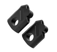 Elevador Manillar Motocicleta para Ducati 7/8" 22 Mm Adaptador Montaje Trasero con Abrazadera Elevada Abrazadera elevadora Motocicleta(Negro)