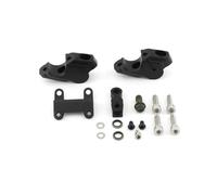 Elevador Manillar Motocicleta para MT-07 Motocicleta Color Negro con Kit Elevador Manillar Desplazado Abrazadera Adaptador Extensión Manguera Freno Reubicación del Velocímetro