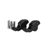 Elevador Manillar Motocicleta Para R NineT Para Nine T Para Pure Para RnineT Para Scrambler Para Urban Abrazadera Elevadora Barra Soporte Adaptador Extensible(Black - with LOGO)