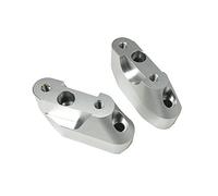 Elevador Manillar Motocicleta para R1200RS R1250RS R 1200RS R 1250RS R1200 RS R1250 RS 2015-2021 2018 2019 2020 Kit Soporte Elevador Manillar Motocicleta Torretas Manillar(Plata)