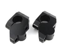 Elevador Manillar Motocicleta Riser Para Suzuki Para Bandit Para GSF250 Para GSF400 Para GSF600 Para GSF650 Para GSF750 Para GSF1200 Para GSF1250(Black)