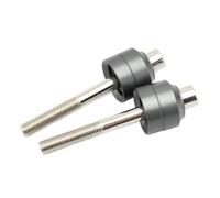 Elevador Manillar para F800GS F700GS F 800 700 GS F650 Elevadores Manillar Motocicleta Gemelos Herramienta Mueve El Elevador hasta 20 Mm(Gris)