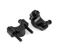 Elevador Manillar para Tracer 9 para Tracer9 GT 9GT para Tracer9GT 2021 2022 - CNC Mango Bar Elevador Extender Adaptador Montaje 20MM Manillar Riser Abrazadera Alzas Manillar Motocicleta(Negro)