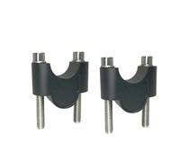 Elevador Manillar para VOGE 300 para Rally 300 GY para RALLY300 Elevador Manillar Motocicleta Montaje Abrazadera Barra Adaptador extensión elevación Alzas Manillar Motocicleta(28mm Black)