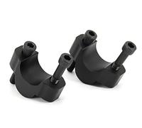 Elevador Manillar para Yamaha para Tenere 700 para Tenere700 para XT700Z para XTZ 700 Motocicleta Elevadores Manillar Abrazadera Montaje Abrazaderas Soporte Elevador Manillar (Color : Schwarz)