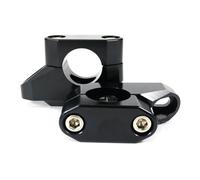 Elevador Manillar Universal Aleación De Aluminio para Brixton para Crossfire 500 X 2020-2024 Elevadores Manillar De 28 Mm Y 1 1/8" con Montaje hacia Atrás Y hacia Arriba(Black)