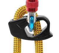 Elevador Manual Para Cuerda De Escalada | Abrazadera Ajustable con Elevador para Equipo de Escalada - Dispositivo Anticaída Desenganche Rápido Y Antideslizante, Equipo Ligero Para Espeleología