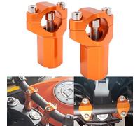 Elevador Moto 28mm,Abrazadera Manillar Elevadores Manillar para 125-530 SX SX-F EXC XC-W XCF-W EXC-F FC250/350/450 TC125/250 FX350/450 TX300 Naranja