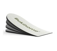 Elevador ortopédico de talón para dolor de talón, paquete de 1 Bukihome de 4 capas ajustable para tendinitis de Aquiles, fascitis plantar, espolón de talón, inserciones de cuña para hombres y mujeres,