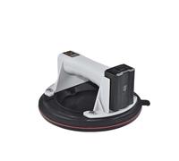 Elevador por Vacío, Nuevo Ventosa Eléctrica For Azulejos, Granito, Vidrio, 8 Pulgadas, Profesional De Vacío Fuerte, Elevador Con Rodamiento 200kg(Gray Plastic Box)