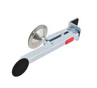 Elevador portátil de instalación de puerta con pie para tareas de carpintería manos libres y aplicaciones de elevación multiusos, ayuda de elevación de puertas de madera