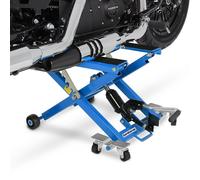 Levantamiento de la motocicleta a media altura Constands azul DK27