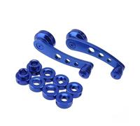 Elevador Ventanas Manija Para Cerrar Ventana Coche, Manivela Mano, Elevador Bobinador, Repuesto Aleación Aluminio, Manija Manual Cierre Vidrio Para Ventana Automática Regulador Ventanilla(Azul)