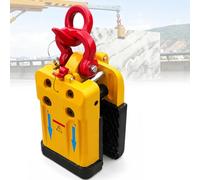 Elevador vertical de 2200 libras para losas de granito/mármol Black-15*50 | Pinza de elevación para granito y mármol con mordaza de goma, para transporte vertical y manipulación de materiales