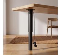 Elevador Vertical Neumático Controlado Por Cable, Altura Ajustable De 470 A 720 Mm, Carrera De 250 Mm, Parada Instantánea, Aleación De Aluminio De Alta Resistencia, Accesorio De Elevación Para
