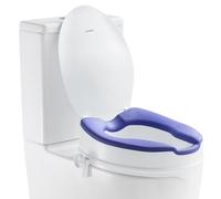 Elevador WC Adulto con Tapa 10 cm, Adaptador WC Adultos Universal, Alzador de Inodoro Ergonómico para Personas Mayores y Postoperatorio (N1FYT15)