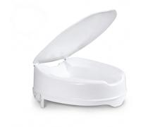 Elevador WC Adulto con Tapa Dr. Aouf. Alzador WC Adulto 15cm Ergonómico. Elevador WC para Personas Mayores. Adaptador WC Adultos con Movibilidad Reducida. Baño de Asiento para WC Adulto Cómodo.