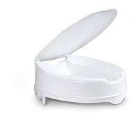 Elevador WC Adulto con Tapa Dr. Aouf. Alzador WC Adulto 6cm Ergonómico. Elevador WC para Personas Mayores. Adaptador WC Adultos con Movibilidad Reducida. Baño de Asiento para WC Adulto Cómodo.