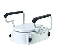 ELEVADOR WC VATER CON TAPA Y BRAZOS REGULABLE ALTURA