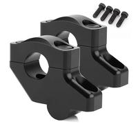 Elevadore Manillar Compatible Con Suzuki Para SV1000 S 2003-2024 Elevadores De Manillar De 22 Mm 7/8" Extensión De Desplazamiento Accesorios De Piezas Elevadas(Black)