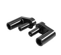 Elevadores Barra Manillar Para R1200RT Para R 1200 RT Para LC Para R 1250 RT Para R1250RT 2014- Kit Elevador Manillar Adaptador Abrazadera Montaje 1,625"(Black)