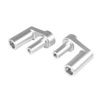 Elevadores Barra Manillar Para R1200RT Para R 1200 RT Para LC Para R 1250 RT Para R1250RT 2014- Kit Elevador Manillar Adaptador Abrazadera Montaje 1,625"(Silver)