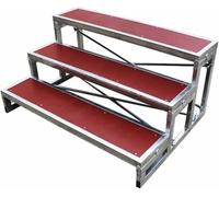 Elevadores corales portátiles con diseño antideslizante para escenarios de coro en escuelas, iglesias y teatros