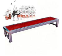 Elevadores corales portátiles, escalones de pie de 2 niveles para cantar en la iglesia en el aula, soporte de escalera de podio para fotos grupales