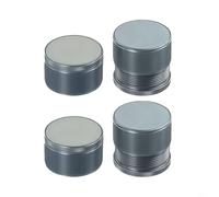 Elevadores de cama ajustables de 24 piezas para muebles resistentes, sofás y elevadores de mesa, soporta hasta 500 kg, diseño antideslizante para estabilidad (4 unidades, gris)