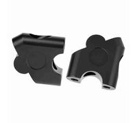 Elevadores De Manillar 22mm Soporte para Manubrio Ajuste Moto Compatible con La Mayoría De Modelos Elevación 30mm Retroceso 20mm Aleación Aluminio CNC Resistente Fácil Instalación