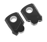Elevadores De Manillar Abrazadera De Montaje Barra Elevadora Manillar Motocicleta, Adaptador Elevador Aleación Aluminio, 28mm Y 22mm Alzas Manillar(2)