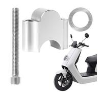 Elevadores de Manillar - Abrazaderas Para Motocicleta De 22 Mm,Abrazadera Adaptadora Elevadora Ajustable Para Scooters Motos ATV Todo Terreno Carretera