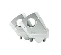 Elevadores de manillar Compatible Con BMW Para R1200GS LC Adventure Para R1200GS ADV 2004 2005 2006 2007 2008 2009 2010 2011 2012 Motocicleta Aluminio Manillar Riser Bar Mount Handle Clamp ( Color : S