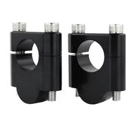 Elevadores de Manillar Compatible Con Para KLR250 1984-2005 Para KLR650 1987-2024 Para KLX250S 2006-2021 Motocicleta 7/8 "0.866 In Fat Bar Elevadores De Manillar Abrazaderas De Montaje(Black,30mm)