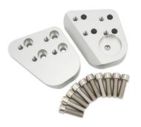 Elevadores De Manillar Compatible Con Para R1150R 2001-2006 Para R1150RT 2001-2003 Para R1200RT 2005-2013 Moto Adaptador De Extensión Abrazadera Elevadora Descentrada