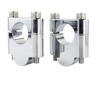 Elevadores de Manillar Compatible Con Para XJ 6 / Diversion 2009-2015 Para XJ 900 S Diversion 1994-2003 Abrazaderas Elevadoras De Manillar De 7/8" Y 22 Mm Para Motocicleta(Chrome,30mm)