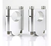 Elevadores de manillar Compatible Con Yamaha Para TT-R125 2005 2006 2007 2008 2009 2010 2011 2012 2013 2014 2015 2016 22 Mm 7/8 '' Abrazaderas De Montaje Del Elevador Del Manillar De La Motocicleta(Si